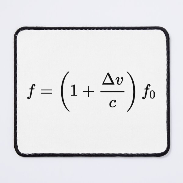 Item preview, doppler effect, physics and science designed and sold by NoetherSym.
