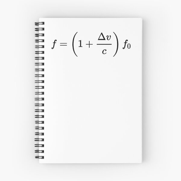 Item preview, doppler effect, physics and science designed and sold by NoetherSym.