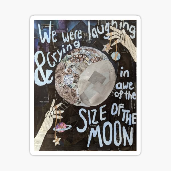 Item preview, Size of the Moon designed and sold by Ashley Moen.