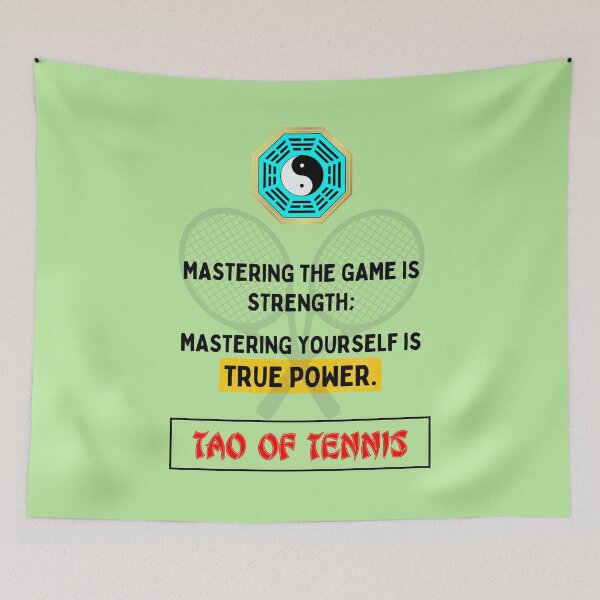 Item preview, True power - Tao of tennis - The Tao of tennis is aimed at the connoisseurs who practice the art of tennis and at the true lovers of this sport. designed and sold by Primalidentity.