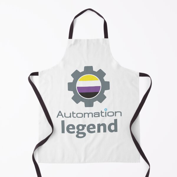 Item preview, Automation Legend Non-Binary designed and sold by automationart.