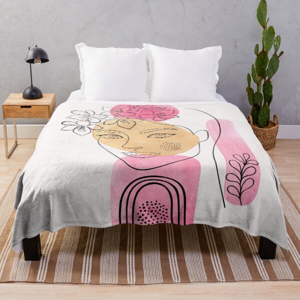 Item preview, Abstract Faces One Line Women Art designed and sold by virillanissa.