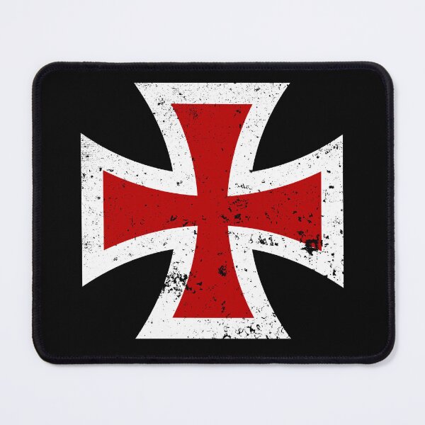 Item preview, Knights Templar Cross (Battle Damage) designed and sold by Ukid.