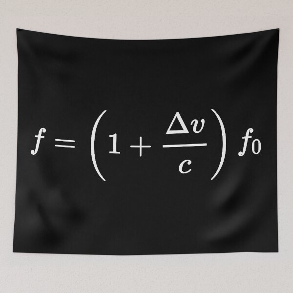 Item preview, Doppler effect dark version designed and sold by NoetherSym.