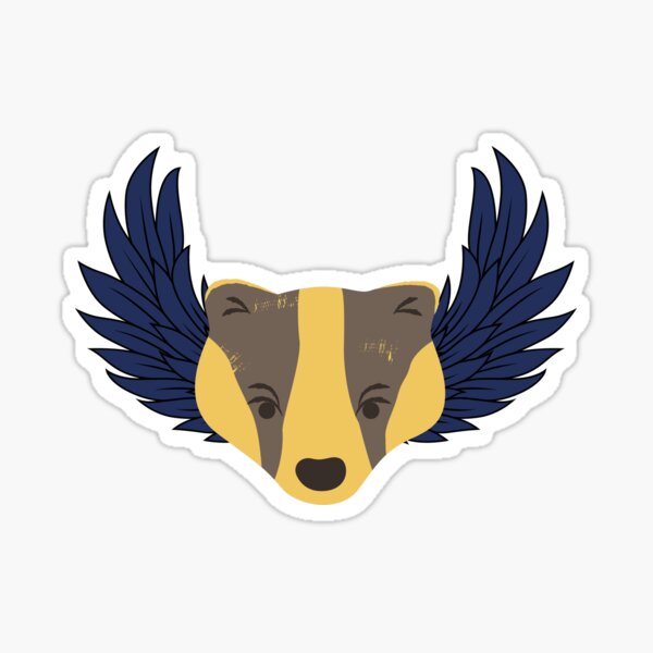 Huffleclaw Hybrid House Sticker