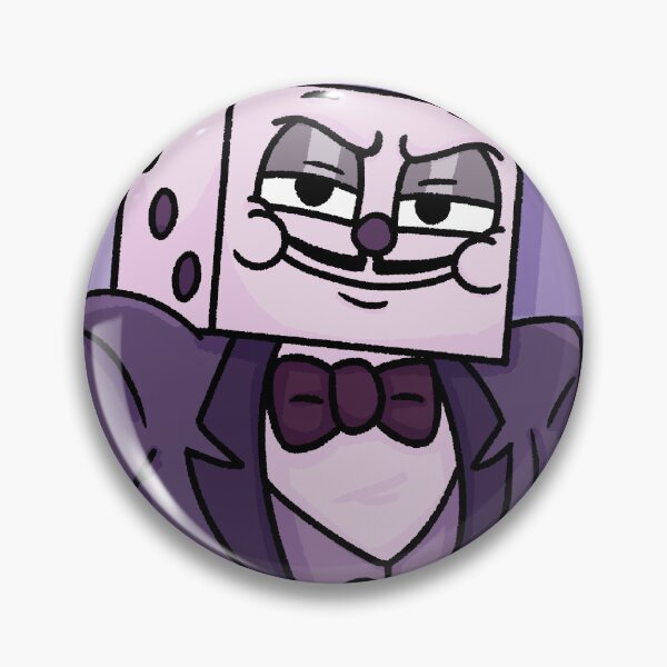 Cuphead - Devil x King Dice Pin for Sale by -RotaS