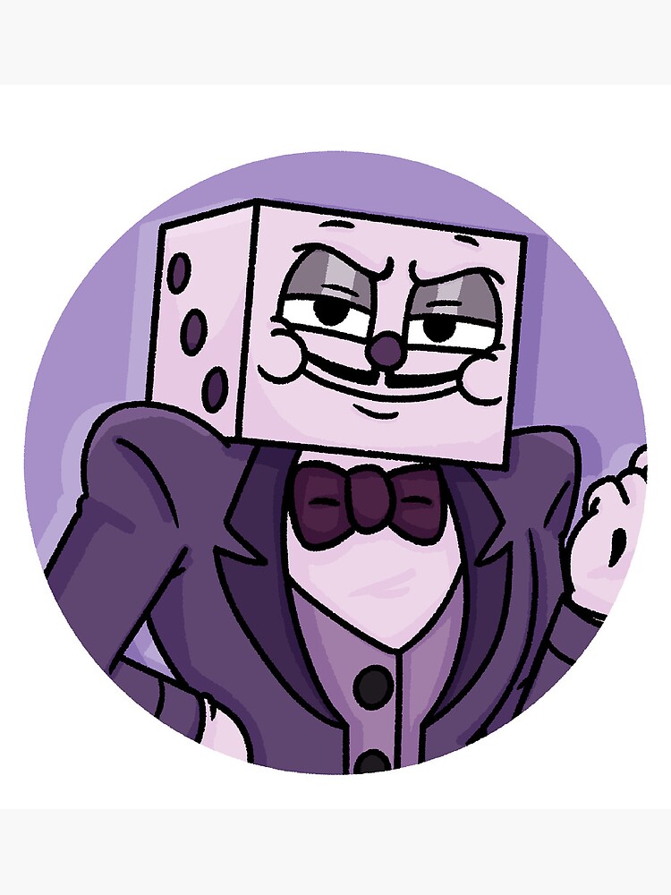 King Dice Ace Sticker for Sale by bridgettevis8