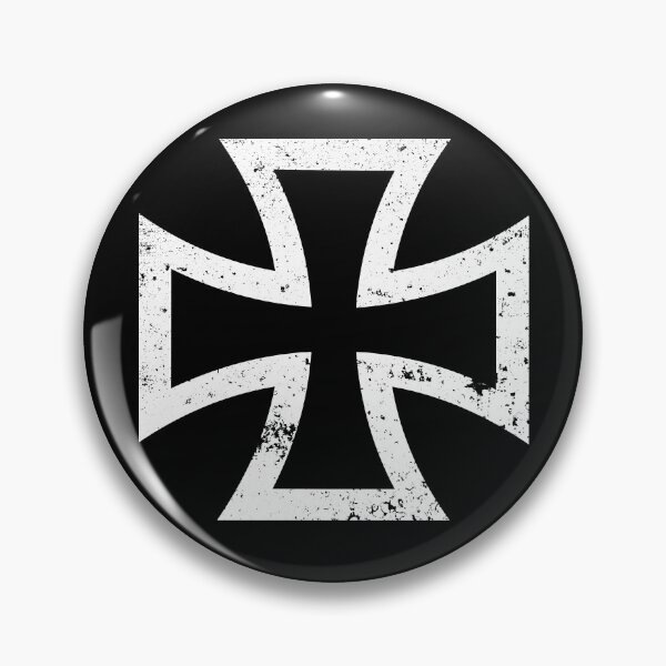 Item preview, Knights Templar Cross (Grunge Outline Black) designed and sold by Ukid.