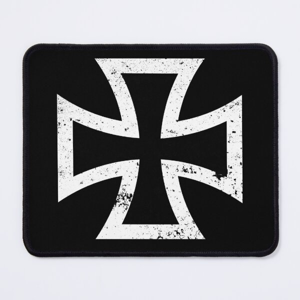 Item preview, Knights Templar Cross (Battle Damage Black) designed and sold by Ukid.