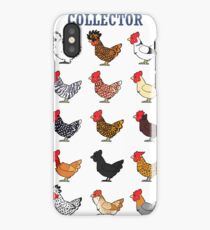 Chicken collector iPhone Case/Skin