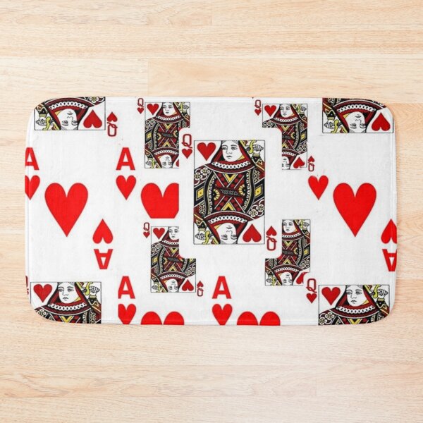 Item preview, CASINO RED HEARTS ROYAL QUEENS ACES PLAYING CARDS designed and sold by sharlesart.