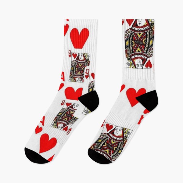 Item preview, CASINO RED HEARTS ROYAL QUEENS ACES PLAYING CARDS designed and sold by sharlesart.
