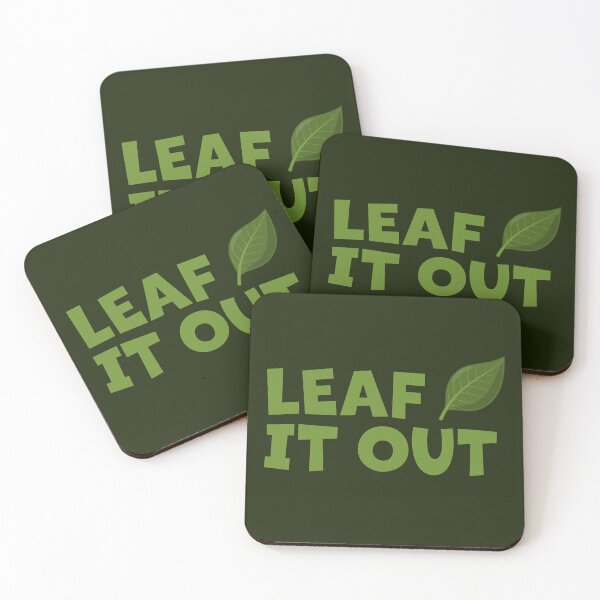 Item preview, Leaf It Out cartoon leaf designed and sold by Phil Tessier Too.