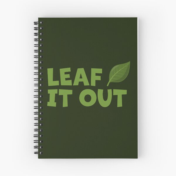 Item preview, Leaf It Out cartoon leaf designed and sold by Phil Tessier Too.