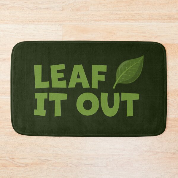 Item preview, Leaf It Out cartoon leaf designed and sold by Phil Tessier Too.