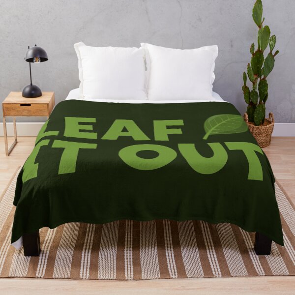 Item preview, Leaf It Out cartoon leaf designed and sold by Phil Tessier Too.