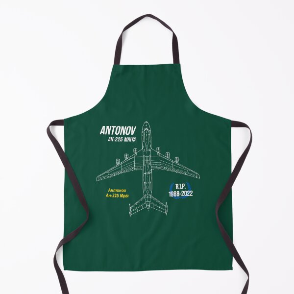 Item preview, AN-225 Antonov Mriya Cargo Plane RIP Poster green edition designed and sold by angelisart.