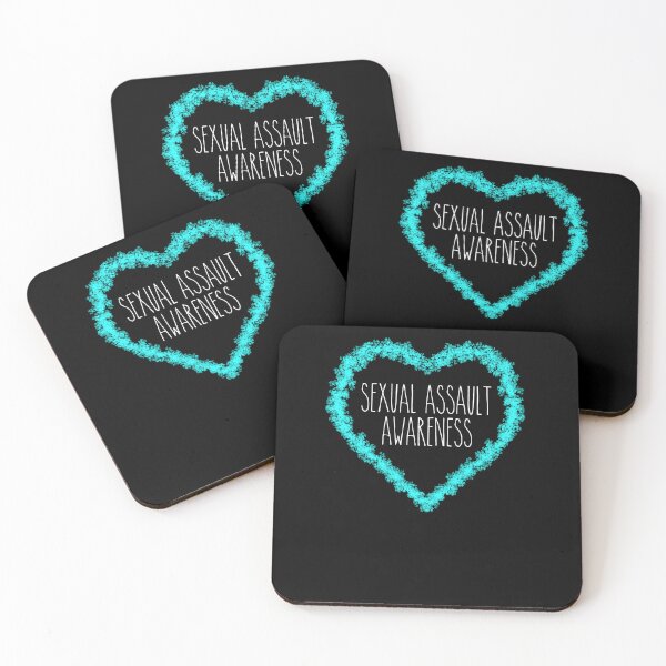 Artikelvorschau, Sexual Assault Awareness Heart Support entworfen und verkauft von NadzeyaD.