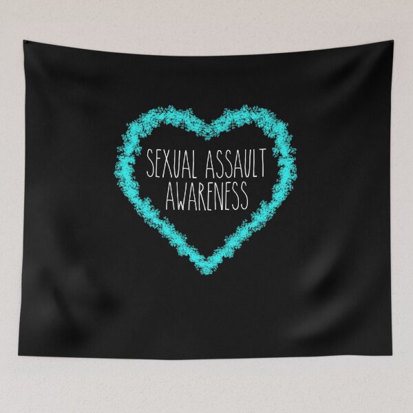 Item preview, Sexual Assault Awareness Heart Support designed and sold by NadzeyaD.