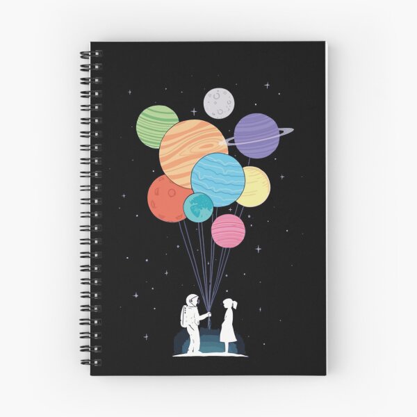 Item preview, Astronaut Proposing Planet Balloons designed and sold by Nilima Bano ⭐⭐⭐⭐.
