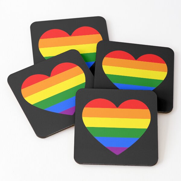 Item preview, Gay Pride Heart designed and sold by littlegrnhat.