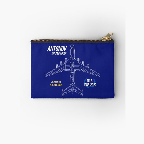 Item preview, AN-225 Antonov Mriya Cargo Plane RIP Poster blue edition designed and sold by angelisart.