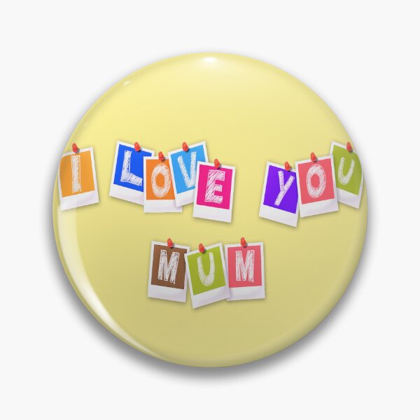 Item preview, I Love You Mum - Mothers Day designed and sold by TheEndlessStore.