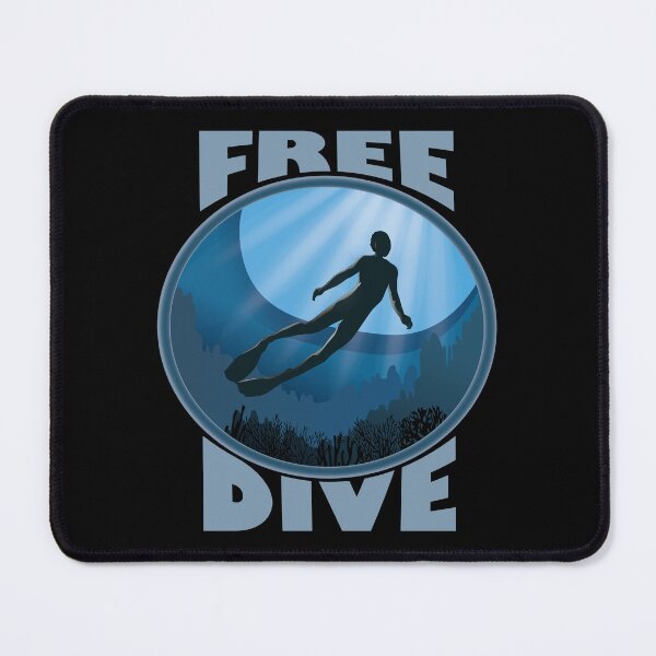 Item preview, Freedive - The Ocean Is Calling designed and sold by TheInkElephant.