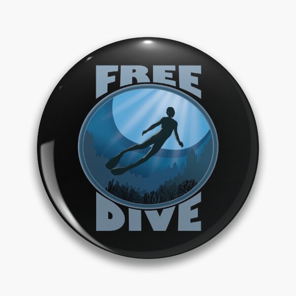 Item preview, Freedive - The Ocean Is Calling designed and sold by TheInkElephant.