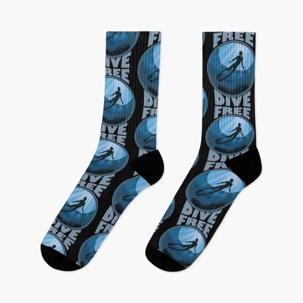 Item preview, Freedive - The Ocean Is Calling designed and sold by TheInkElephant.