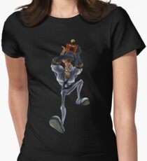 Falling Women's Fitted T-Shirt