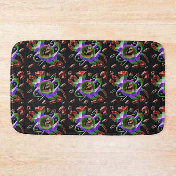 Item preview, CRAZY CAT NEON CRYPTO LITCOIN NFT IN 3D IN COSMOS 5 designed and sold by Ralek.