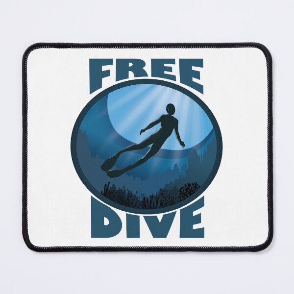 Item preview, Freedive - The Ocean Is Calling designed and sold by TheInkElephant.