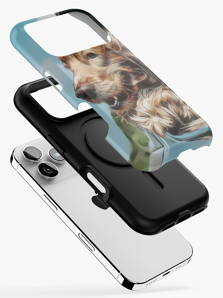 Thumbnail 2 of 4, iPhone Case, Cocker Spaniel Riding In Car designed and sold by NiftyTees.
