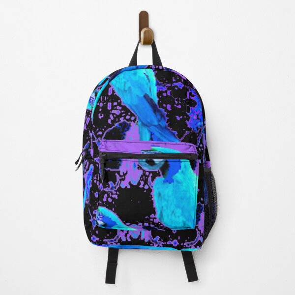 Item preview, BLUE TURQUOISE-MACAW PARROTS PURPLE COLORS ART designed and sold by sharlesart.