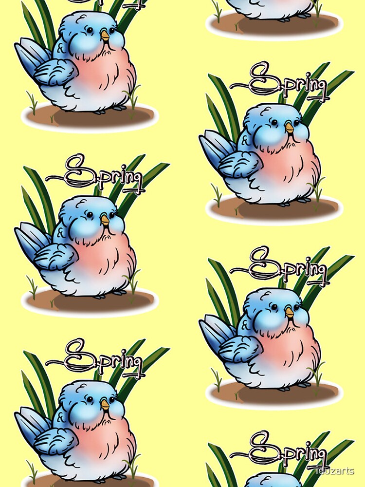 Thumbnail 4 of 4, iPhone Case, Springtime Bluebird: Spring designed and sold by iduzarts.