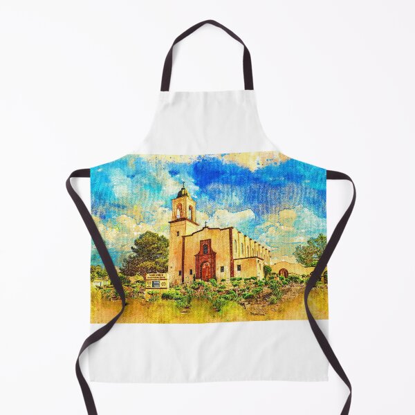 Item preview, Saint Pius X Church in Chula Vista - digital painting designed and sold by NickoPrints.