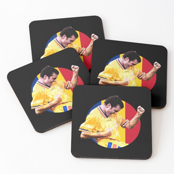 Item preview, Gheorghe Hagi Romanian Football Legend Sticker designed and sold by callujohn7.