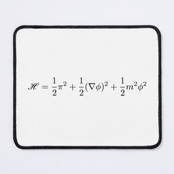 Item preview, scalar field hamiltonian density, quantum field theory designed and sold by NoetherSym.