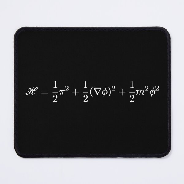 Item preview, scalar field hamioltonian density, quantum field theory designed and sold by NoetherSym.