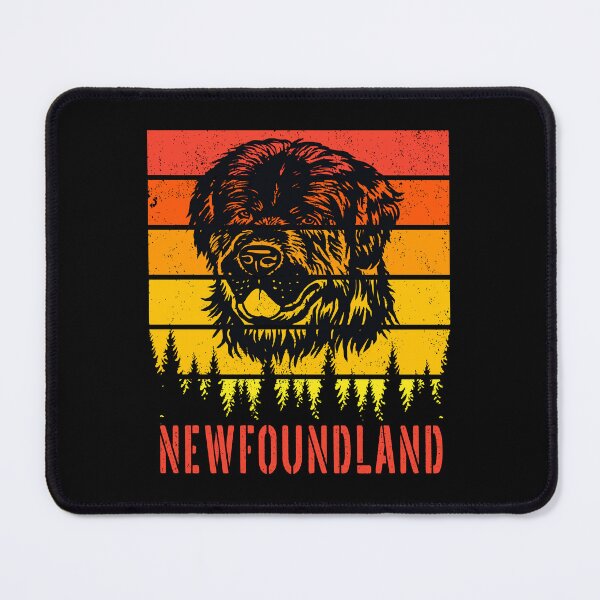 Item preview, Newfoundland Dog Lovers Sunset For Dad Mom Dad Gift designed and sold by WellingtonAdams.