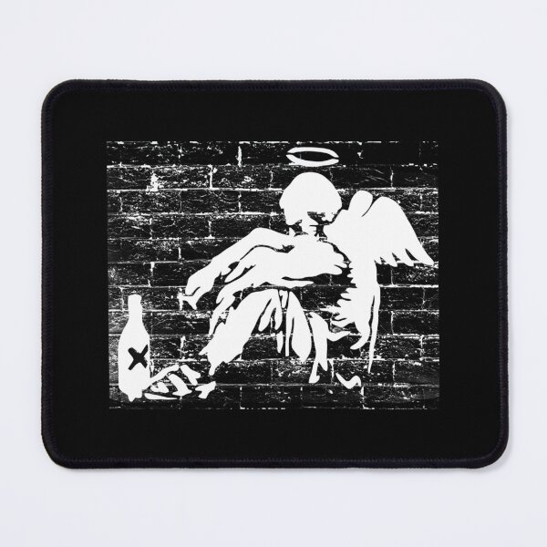 Item preview, Banksy Drunk Fallen Angel designed and sold by Roman Swift.