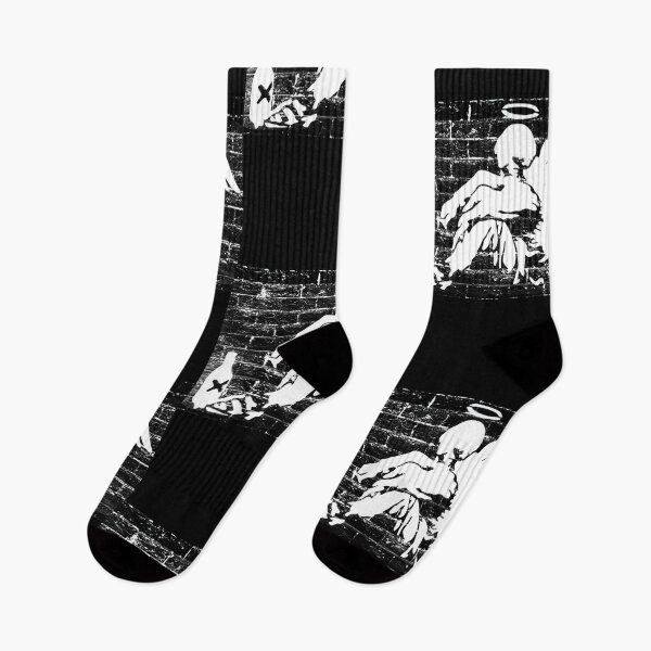 Item preview, Banksy Drunk Fallen Angel designed and sold by Roman Swift.