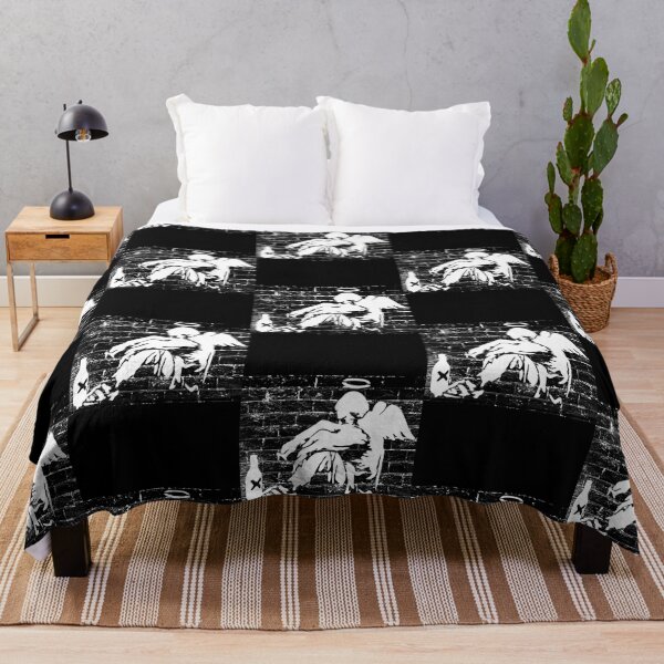 Item preview, Banksy Drunk Fallen Angel designed and sold by Roman Swift.
