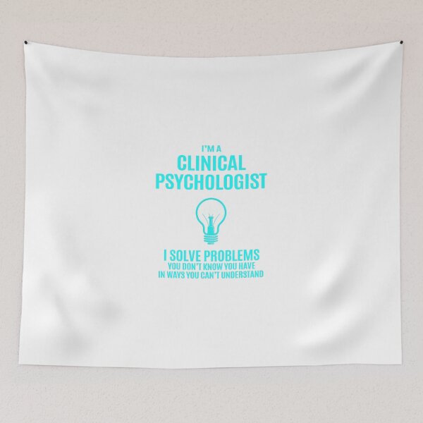Item preview, Clinical Psychologist - I Solve Problems Job Gift designed and sold by melissaval2.