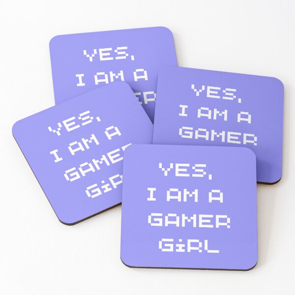 Item preview, yes i am a gamer girl designed and sold by travelnerd.