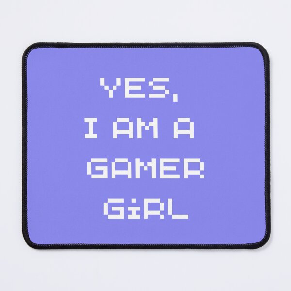 Item preview, yes i am a gamer girl designed and sold by travelnerd.