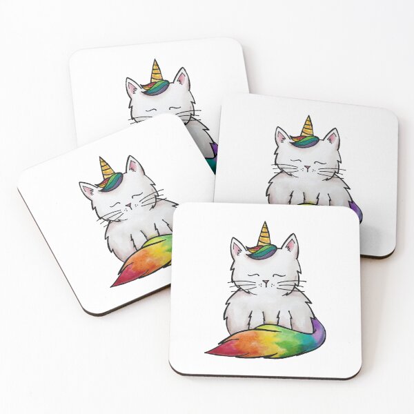 Item preview, Rainbow Caticorn designed and sold by kmstudio.