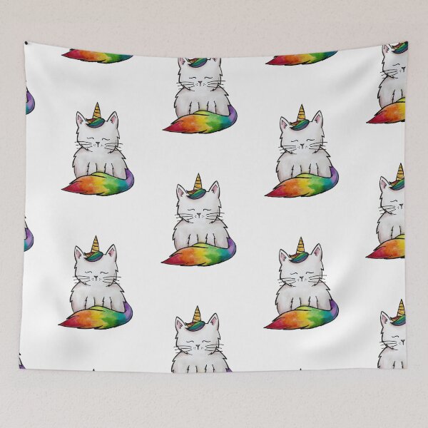 Item preview, Rainbow Caticorn designed and sold by kmstudio.