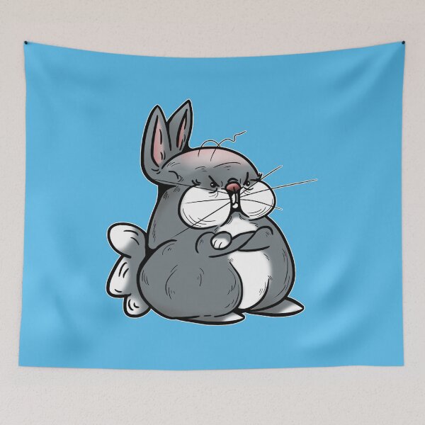 Item preview, Grumpy Bunny designed and sold by iduzarts.